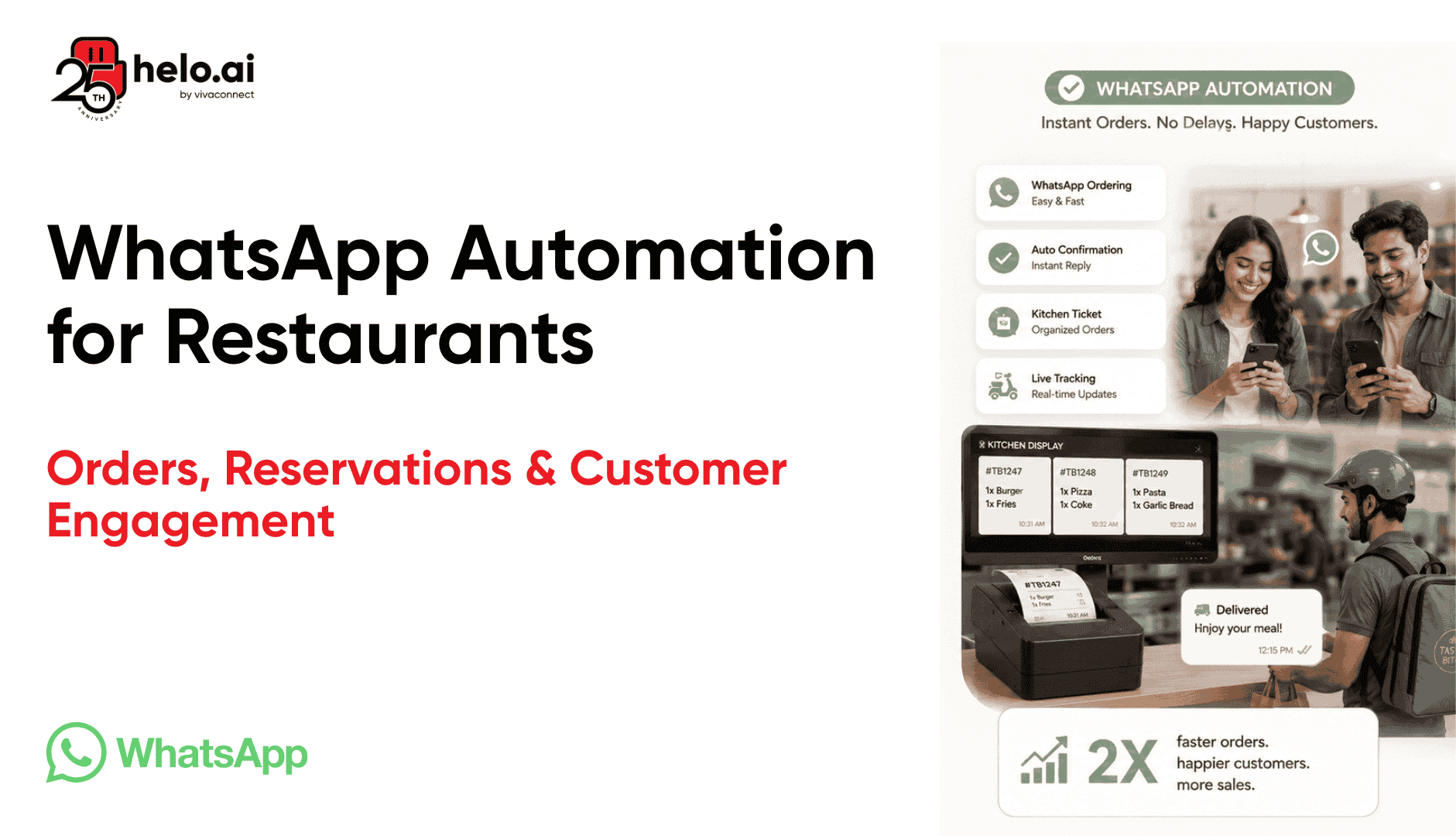 WhatsApp Automation for Restaurants